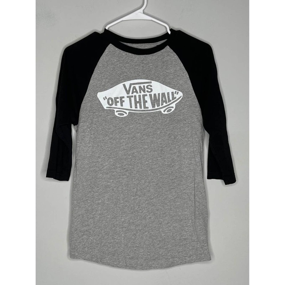 Vans "Off the Wall" T-shirt XS Black/Gray